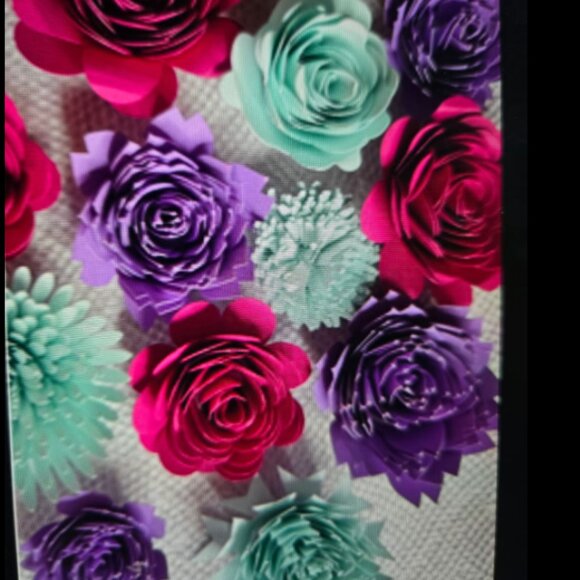 mixed paper flower crafts - Picture 2 of 2